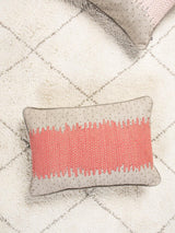 Tinsel Cushion Cover (Coral)