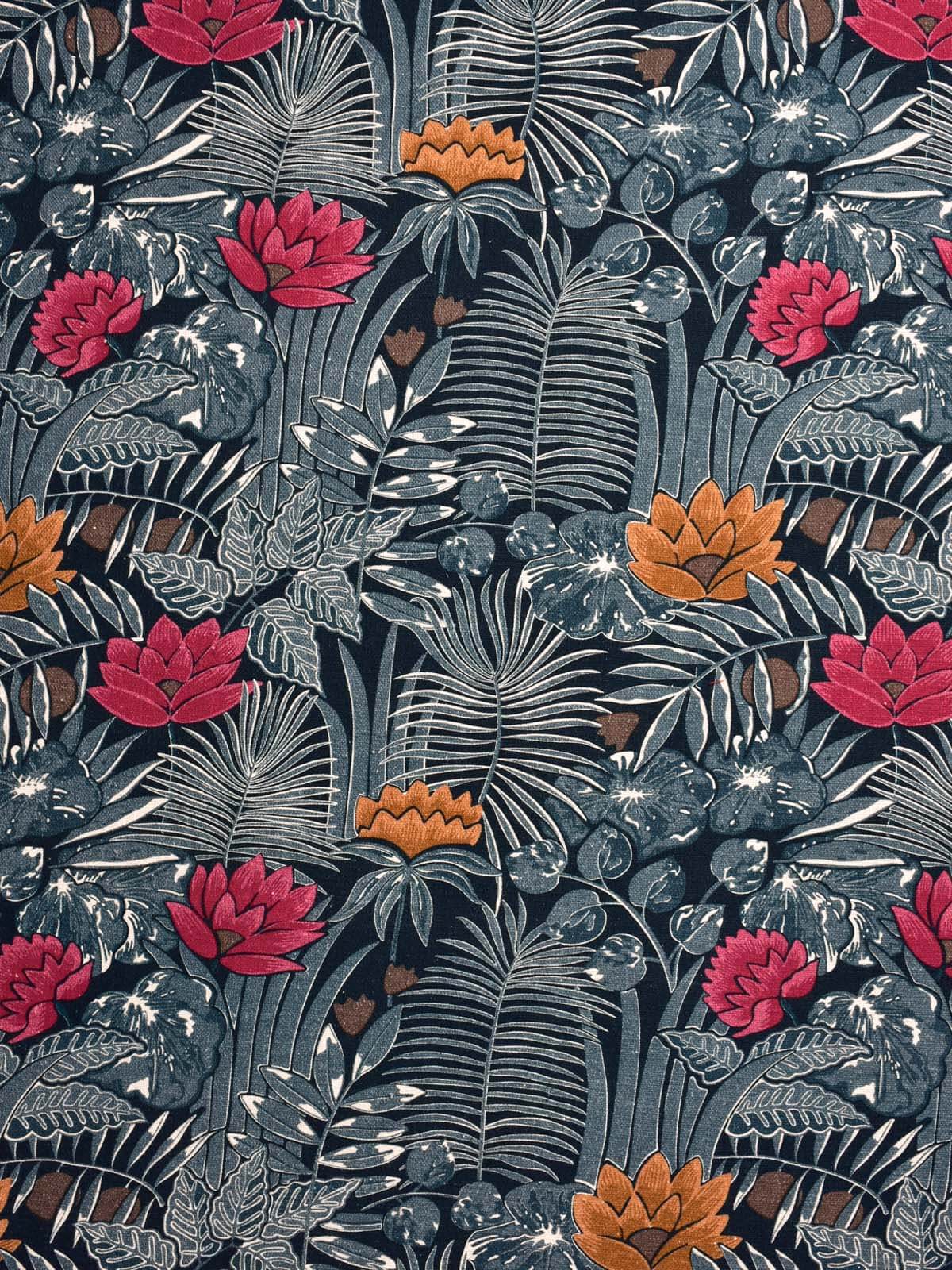 Whispering Grove (Navy Blue)-Sample
