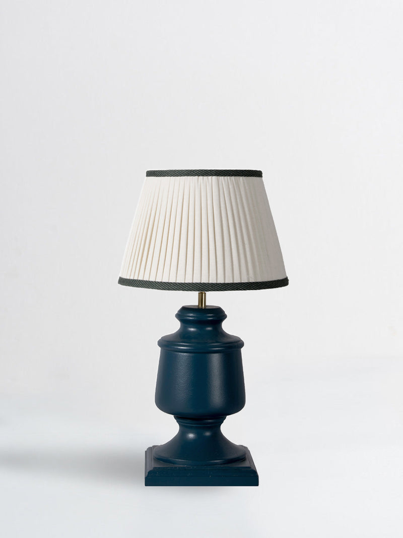 Hermes Wooden Lamp (Blue)