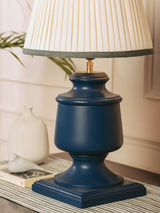Hermes Wooden Lamp (Blue)