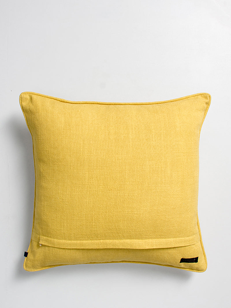 Floret Cushion Cover (Yellow)