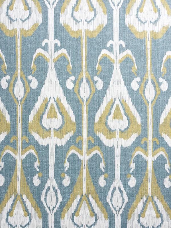 Paan Ikat (Blue)-Sample