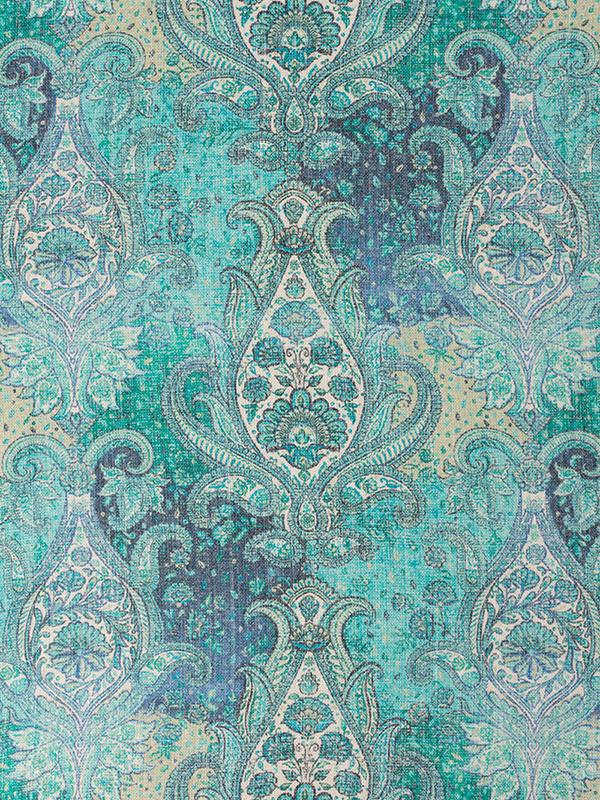 Paisley Manor (Blue)-Sample
